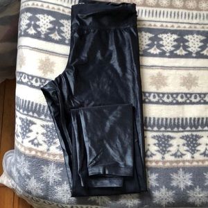Black Spandex Carbon Leggings